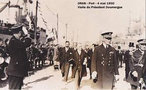 Oran SDV- 4841-President Doumergue- 4 mai 1930 a Oran